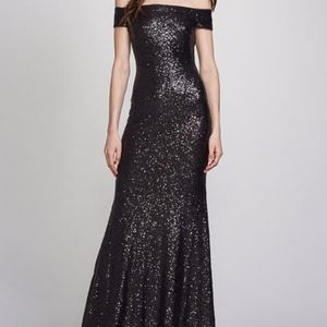 Theia sequin gown